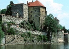 Feste Niederhaus an der Mündung der Ilz, Donau-km 2225,3 : Burg